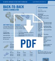 Back-to-Back Adapters | Open Format Connectors | CPC Biotech